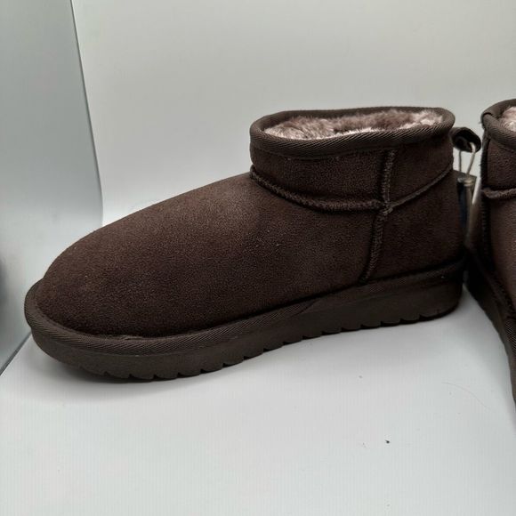 CUSHIONAIRE Women's pull on boot 7 BROWN - Picture 7 of 7